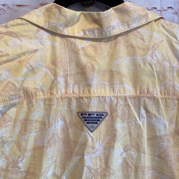 Columbia Mens PFG fishing shirt L short sleeve - Picture 8 of 8